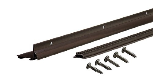 48-Inch Bronze L-Shaped Door Bottom with Drip Cap DB001  