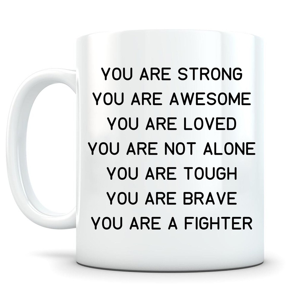 Cancer Survivor Mug - Inspirational Gift for Patients & Fighters