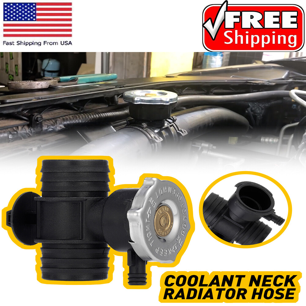 Coolant Filler Neck Hose Connector with Cap for Dodge Jeep Journey Chrysler