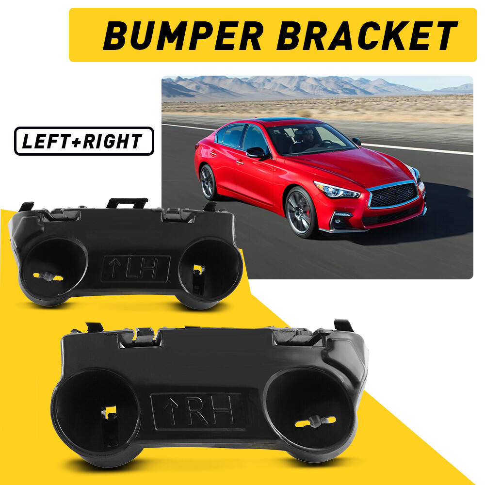 2014-2021 Infiniti Q50 Front Bumper Retainer Bracket Support Holder Fit