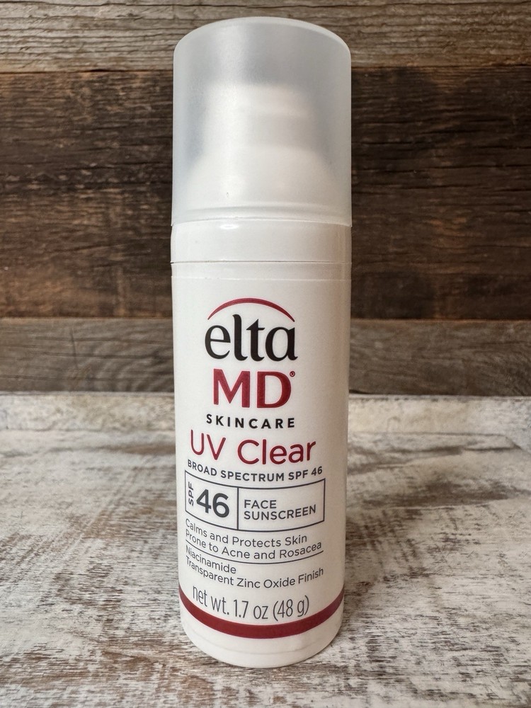 EltaMD UV Clear Broad Spectrum SPF 46 1.7oz Face Sunscreen NEW | MSRP = $43