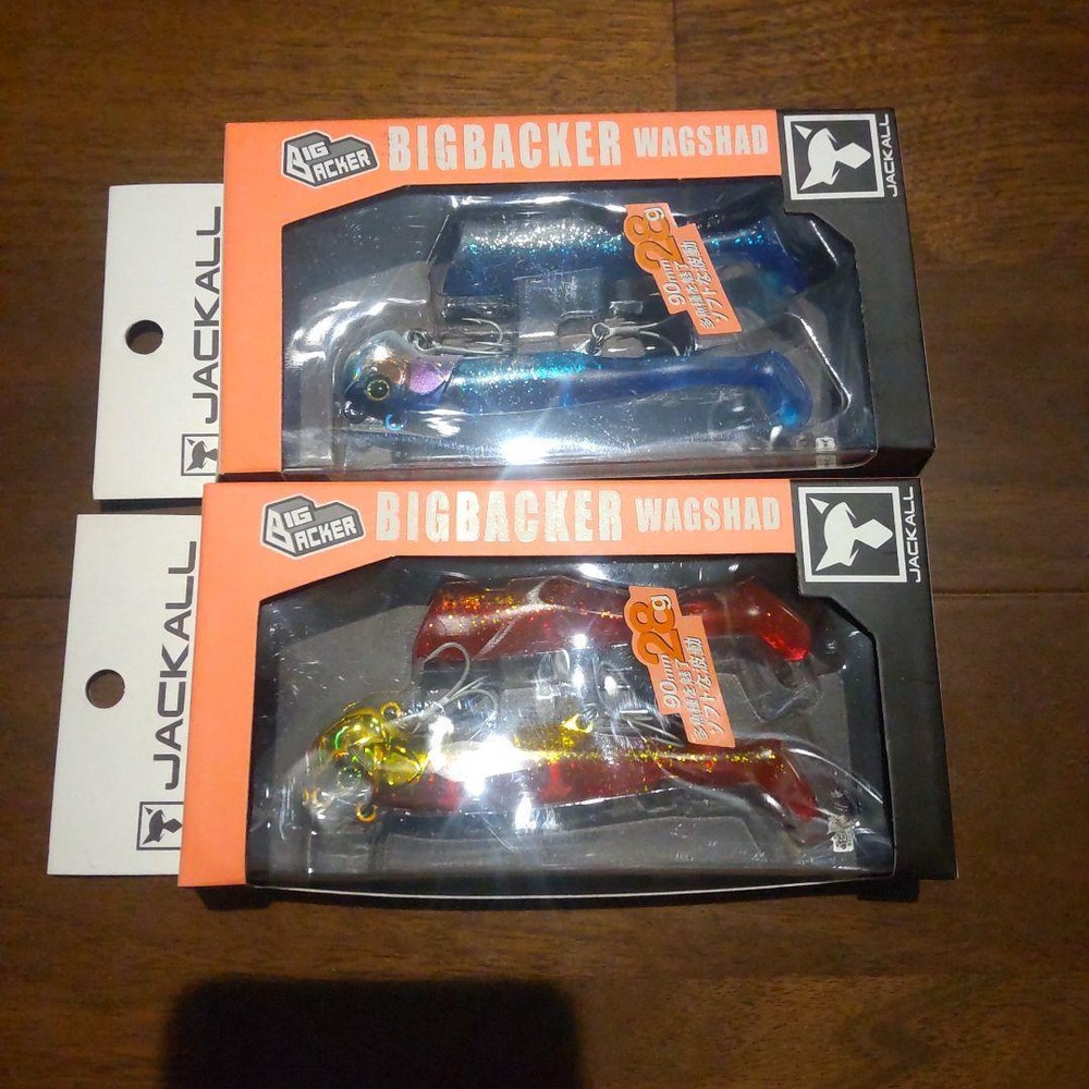 Jackall Big Bucker Wag Shad Lifelike Fishing Lure for Bass