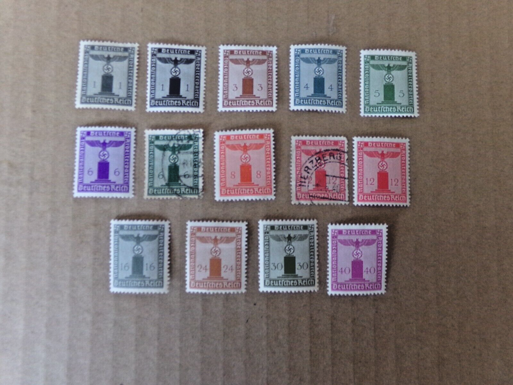 Small Lot Of Germany Franchise Stamps