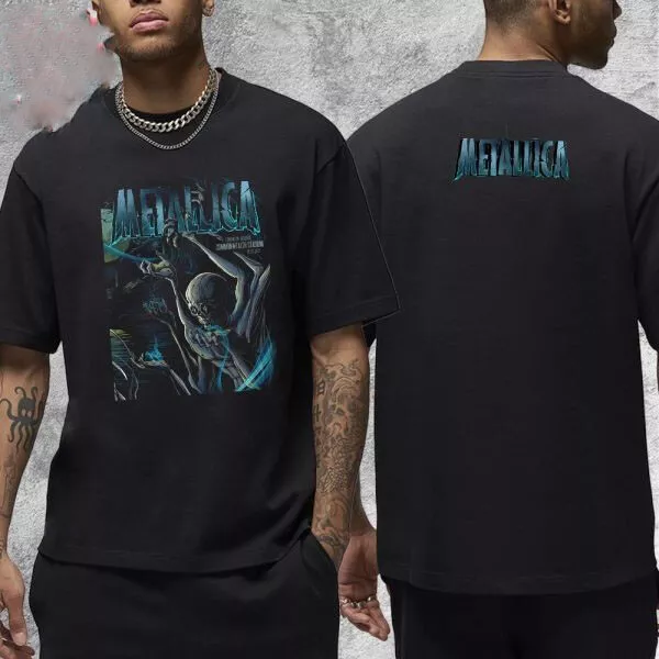 Metallica M72 North America Tour At Edmonton Canada On August 25Th 2024 T-Shirt