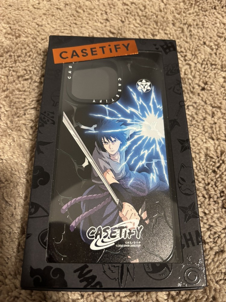 Casetify iPhone 15 Pro Sasuke Uchiha Anime Limited Edition Case