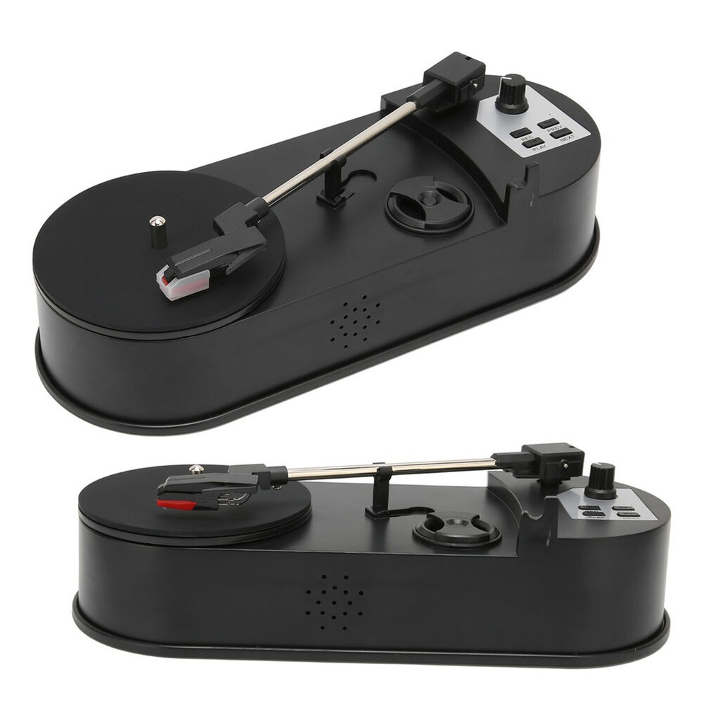 Mini Phonograph 33/45RPM LP To MP3 Converter USB Turntable Record Player M7A8