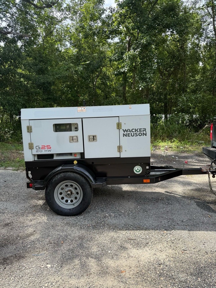 2023 WACKER & NEUSON G25 Diesel Generator 2350HRS LOW HOURS! Best Deal!!!!!