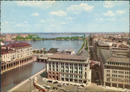 Ansichtskarte Hamburg Die drei Alsterbecken (9966)