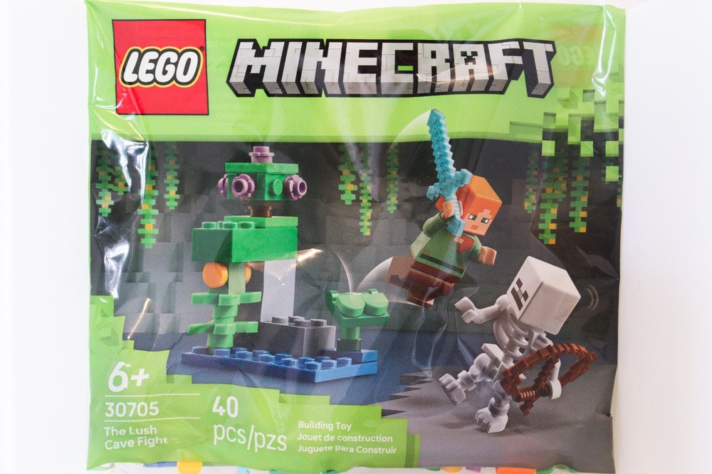 LEGO Minecraft: The Lush Cave Fight (30705)