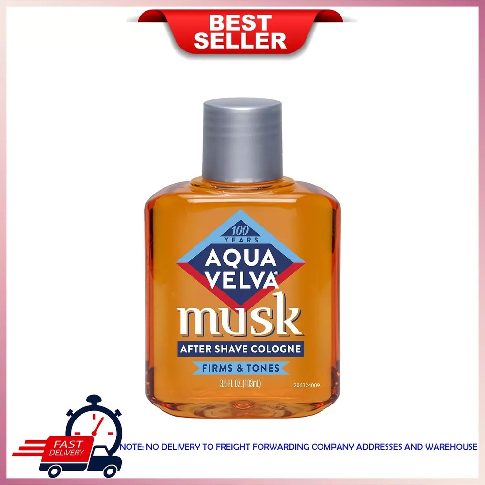 Aqua Velva After Shave, Musk, 3.5 Ounce
