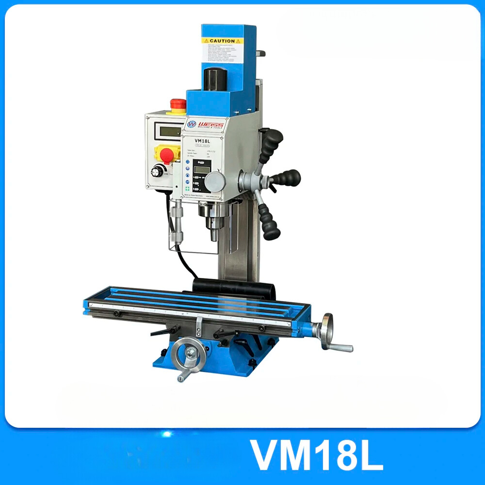 VM18L Benchtop Drilling and Milling Machine Brushless Milling and Drilling