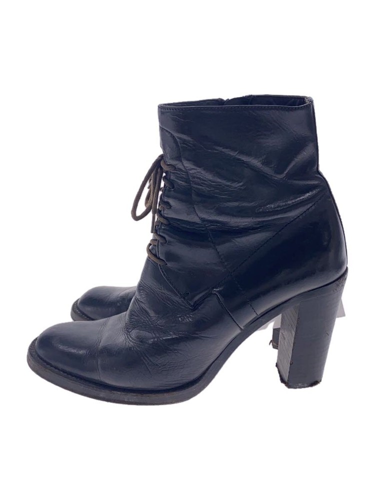 Jil Sander Lace-Up Boots/35/Blk 858