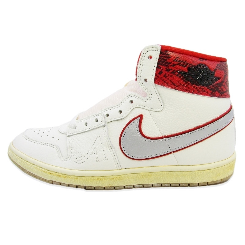 Nike Men Air Ship PE Awake NY Sneakers in Sail Black University Red