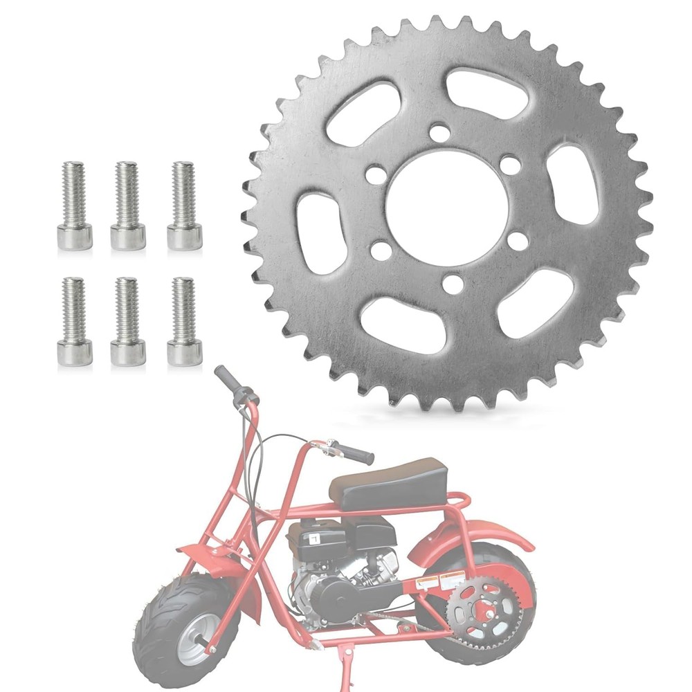 35 Chain Sprocket - 40 Tooth Sprocket 35 Chain Mini Bike Rear Sprocket for CC100