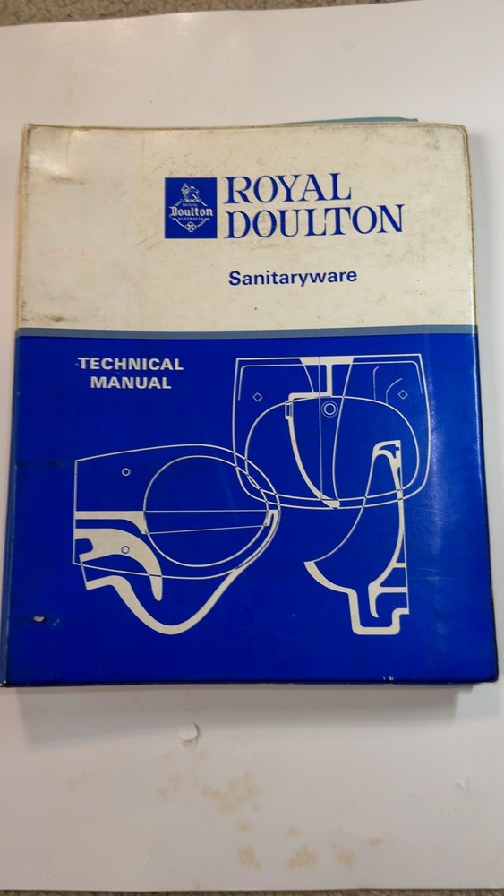 Royal Doulton Sanitaryware Technical Manual (Trade Catalogue/Manual) (c1960s/70