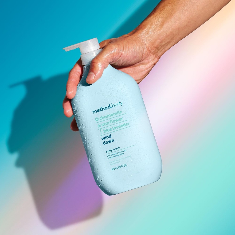 Method Body Wash Wind Down 28 oz Paraben & Phthalate Free Relaxing Lavender