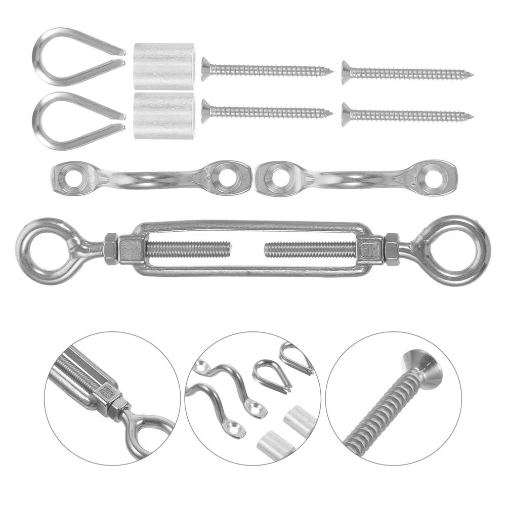 Wire Cable Tightener Fixed Rope Accessories Hook Heavy Duty Hooks