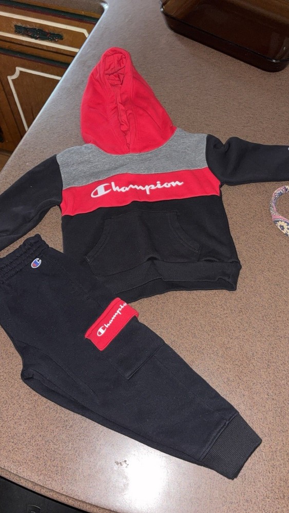 Toddler Sweatshirt and joggers set  Champion toddler