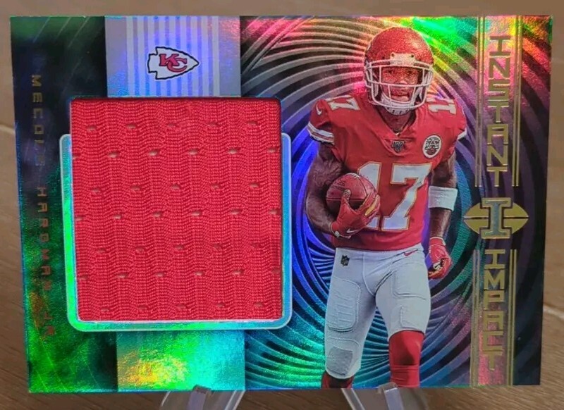 2019 Illusions Instant Impact RC Mecole Hardman Jr Kansas City Chiefs Collectible Patch