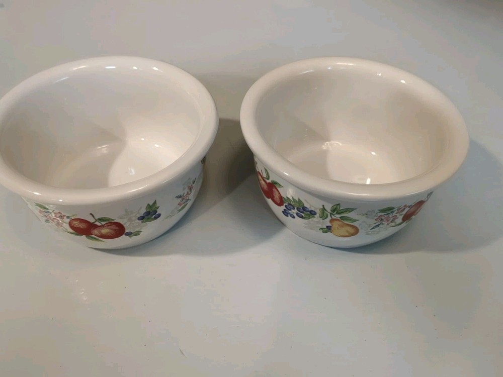 Set of 2 Corelle 4-Inch Chutney Bowls in Classic Design
