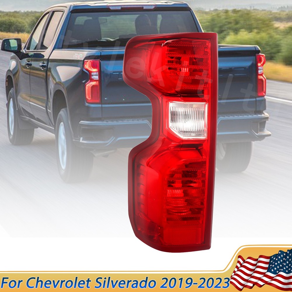 For Chevrolet Silverado 1500 2019-2025 Halogen Taillight Left Driver Side