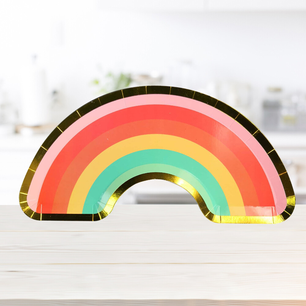 8 Pcs/set Thanksgiving Paper Plates Birthday Plates Cake Plate Salad Plates