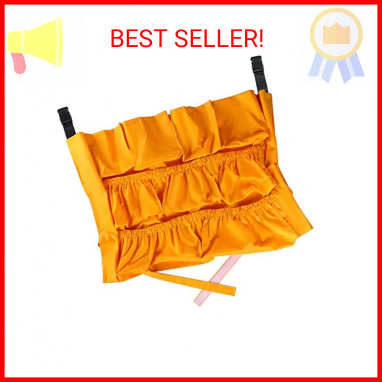 MOLIGOU Trash Can Caddy Bag, 12 Pockets Garbage Bin Caddy Organizer for Cleaning