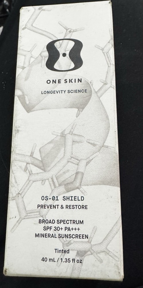 One Skin 0S O1 Shield Prevent & Restore Tinted SPF 30 Mineral Sunscreen