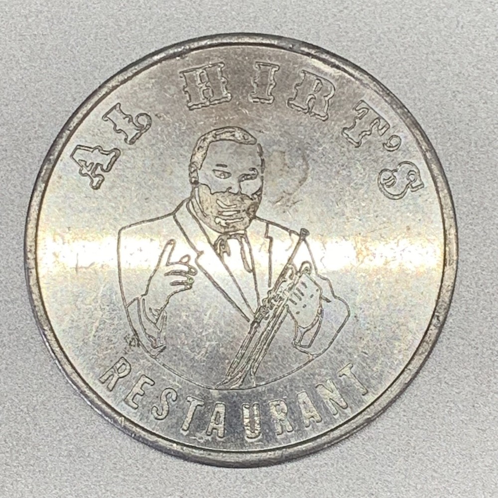 Tennessee Gatlinburg Al Hirt's Restaurant New Orleans Buffett Aluminum Token