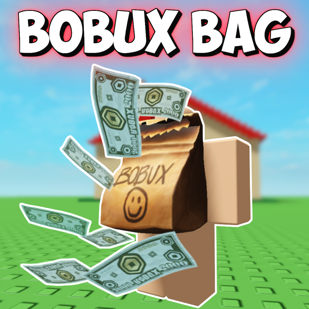 ROBLOX Limited Time Bonus Item BOBUX Bag w/ Effects! Code ONLY *Sent in Messages-image