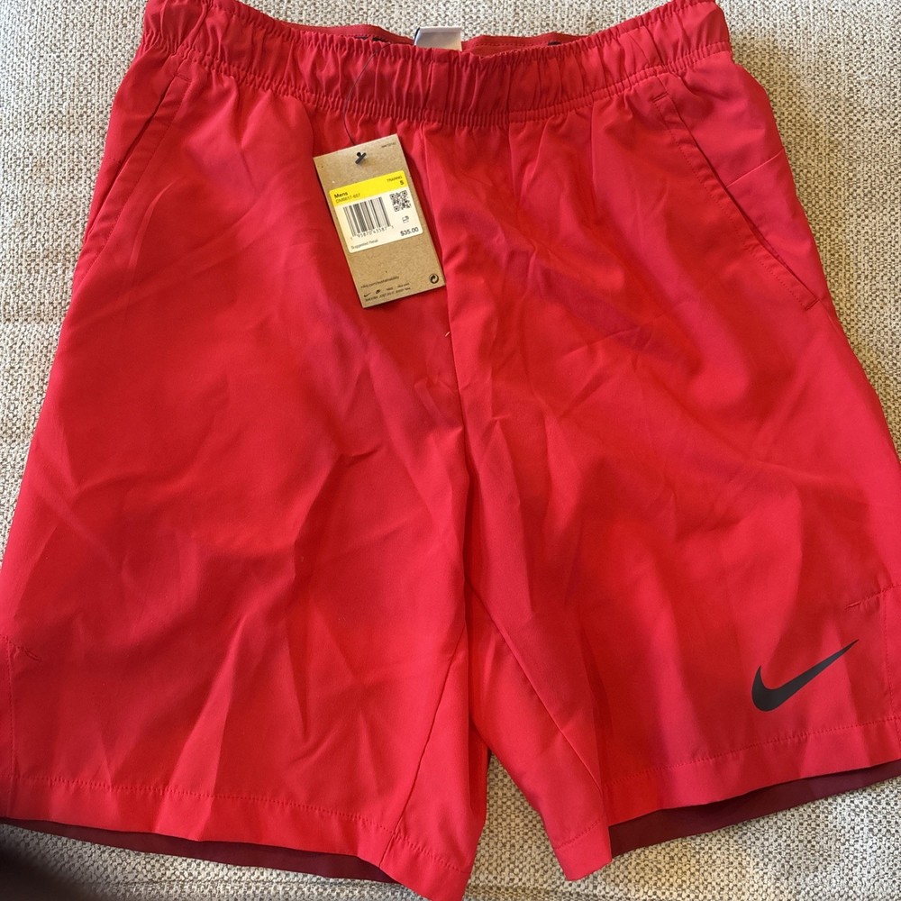Men's Nike Dri Fit Running Shorts DM6617 657 Red size small NWT