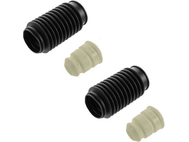 Rear TRQ Strut Bumper and Bellows Kit fits Audi 100 Quattro 1989-1990 58GMMP