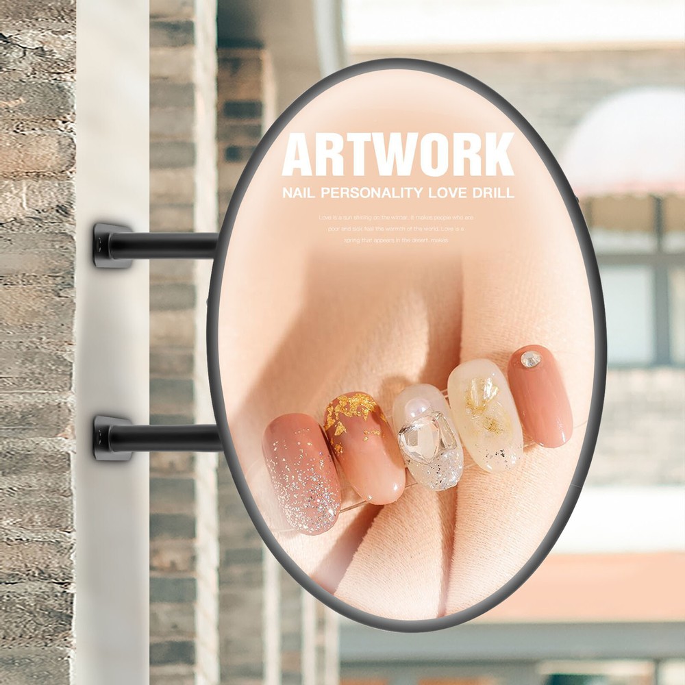 Double-Sided LED Light Box Outdoor Advertising Illuminated Business Sign