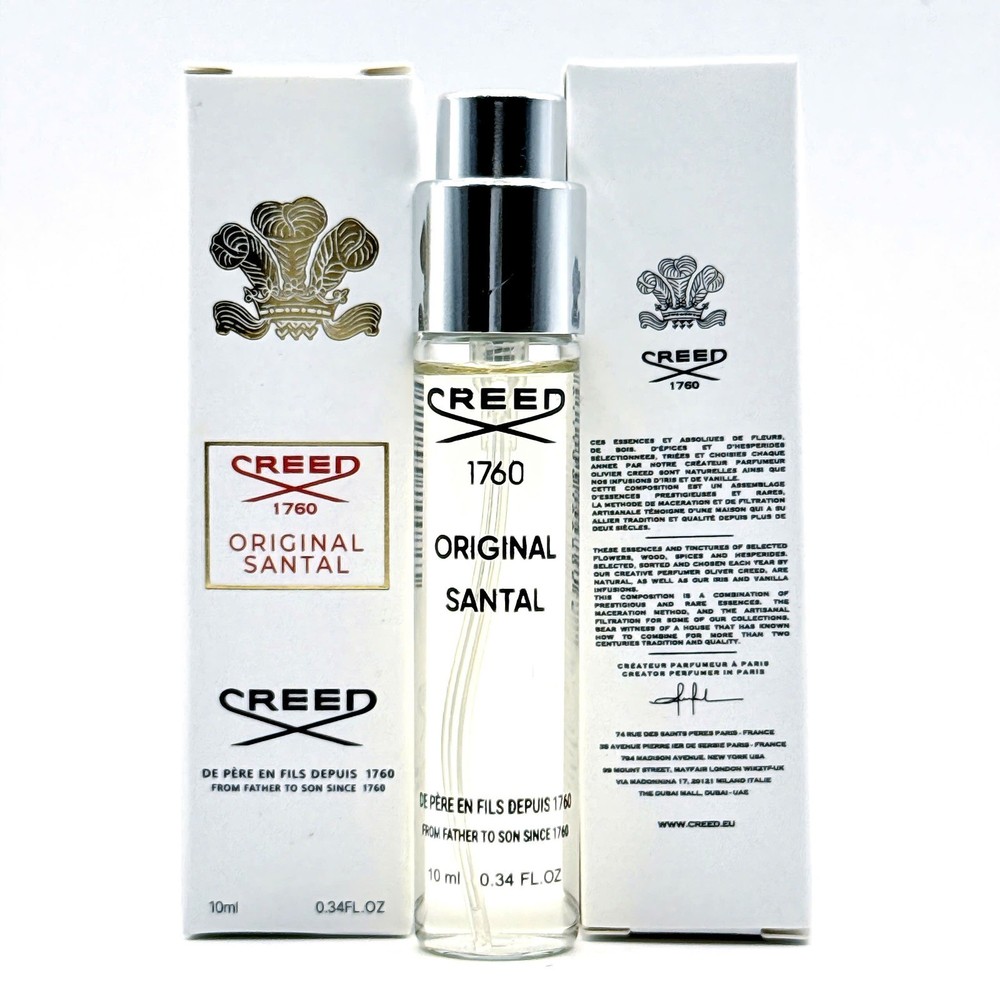 CREED ORIGINAL SANTAL EDP SAMPLE SPRAY 10ML / 0.34OZ(Original Bottle)🔥