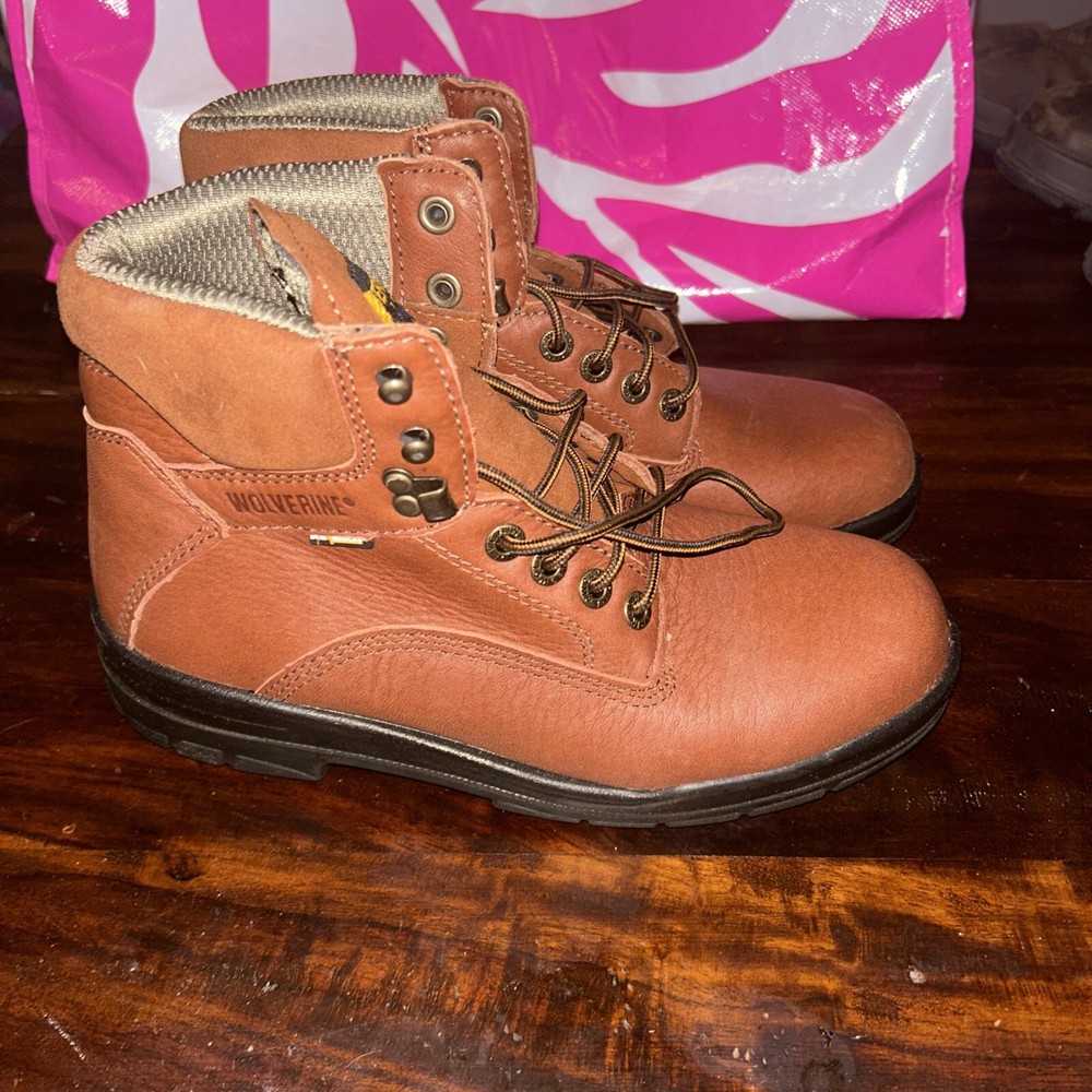 Wolverine Men's Work Boots Size 8.5 Brand New Durable
