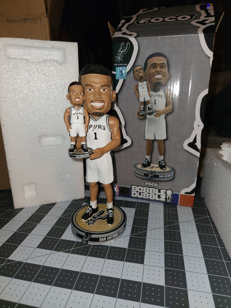 Limited Edition Victor Wembanyama San Antonio Spurs Bobble Dubblz #133 of 312 NIB NBA Bobblehead
