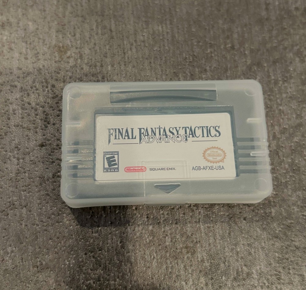 Final Fantasy Tactics Advance GBA Cartridge 2003 Mint Condition US Version