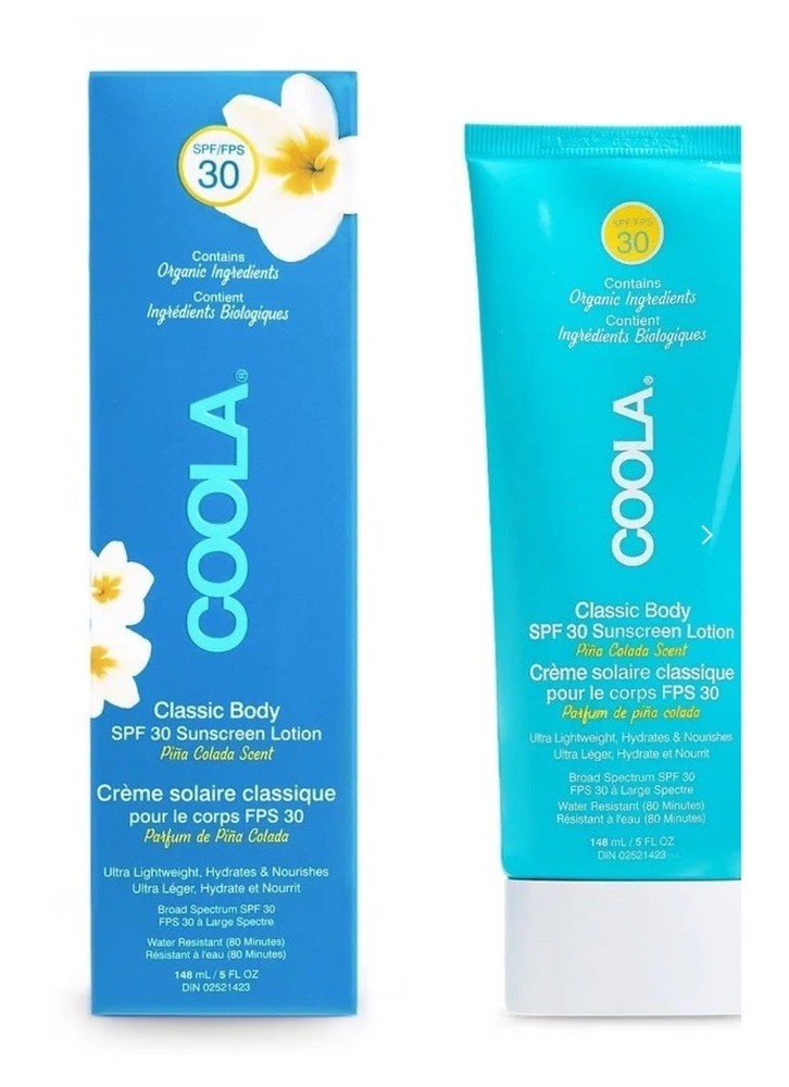 COOLA Classic Pina Colada SPF 30 Body Lotion 148ml Sealed New