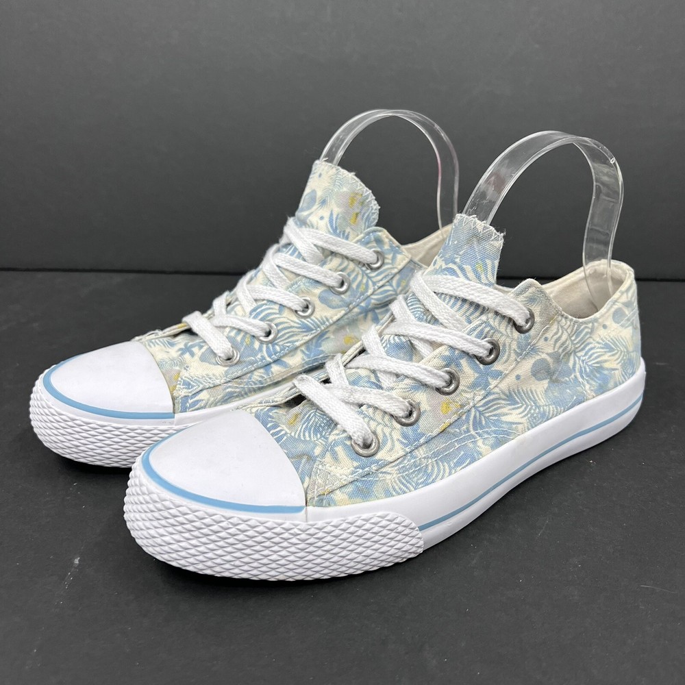 Airwalk Women’s 9 Floral Canvas Casual Sneakers Skate Shoes