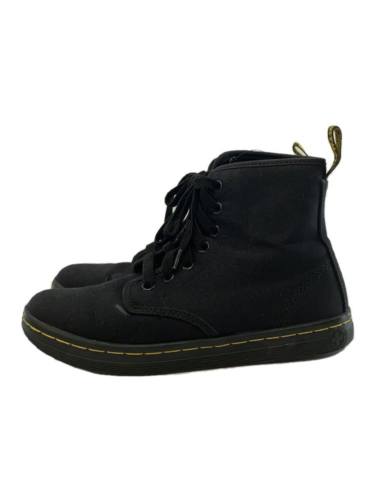 Dr. Martens Lace-Up Boots/Uk3/Black/Canvas/13524002/Shoreditch 535