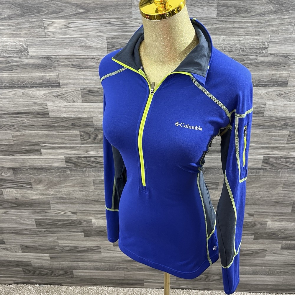 Columbia 1/4 zip Pullover Medium Women’s With Omni-Heat Thermal Lining