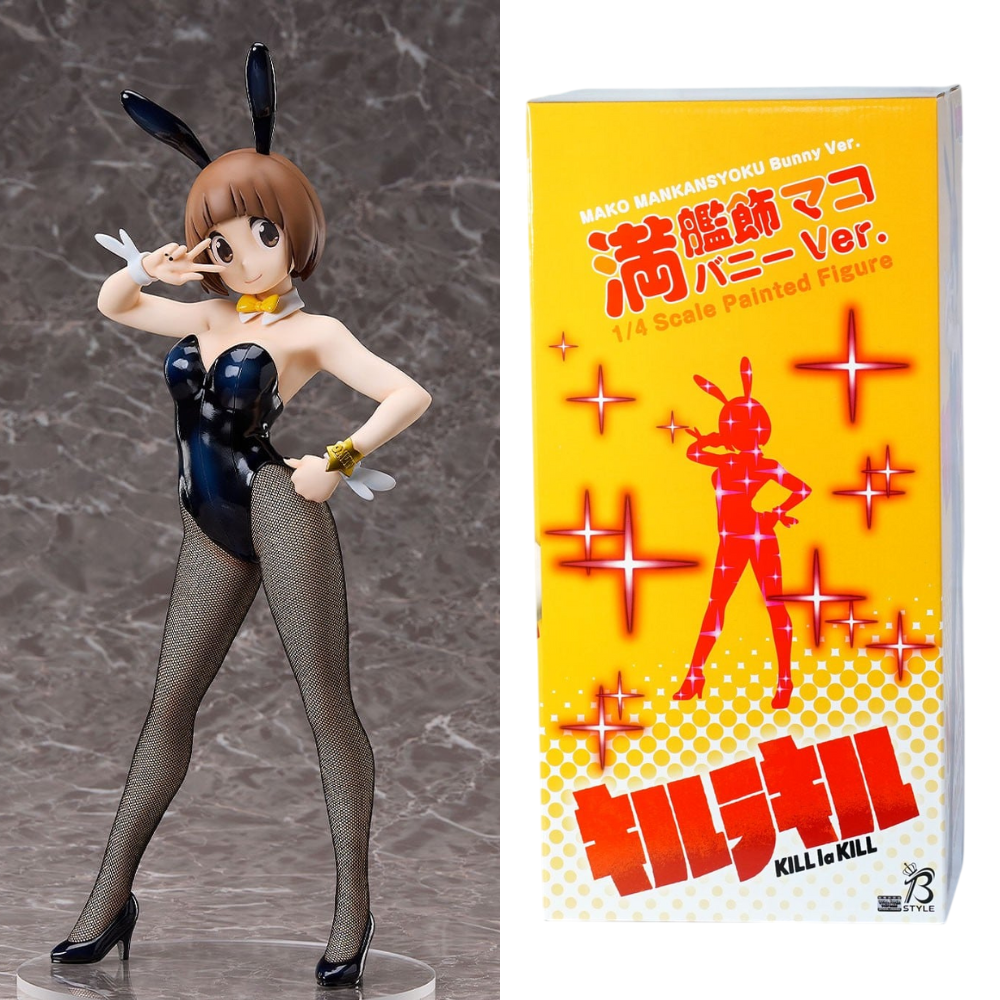 FREEing KILL la KILL Mako Mankanshoku Bunny Ver. 1/4 Figure from Japan F/S