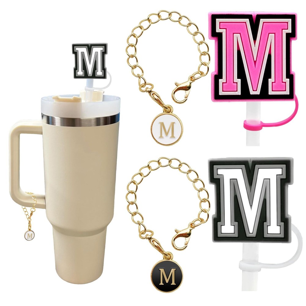 10mm Straw Cover Cap for Stanley Cup 30oz 40oz Initial Straw Topper