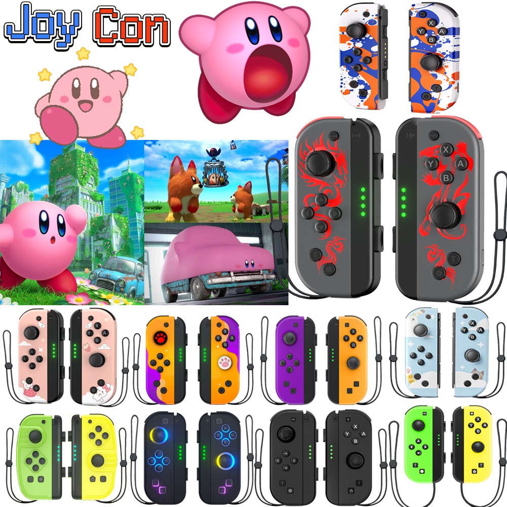 NEW 1-Pair For Nintendo Switch Joy Con Controller Left+Right Wireless Gamepad