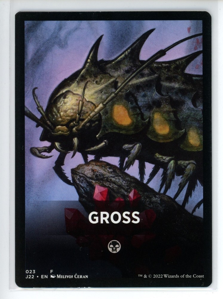 GROSS THEME CARD Jumpstart 2022 #23 J22(NM+)(MTG)
