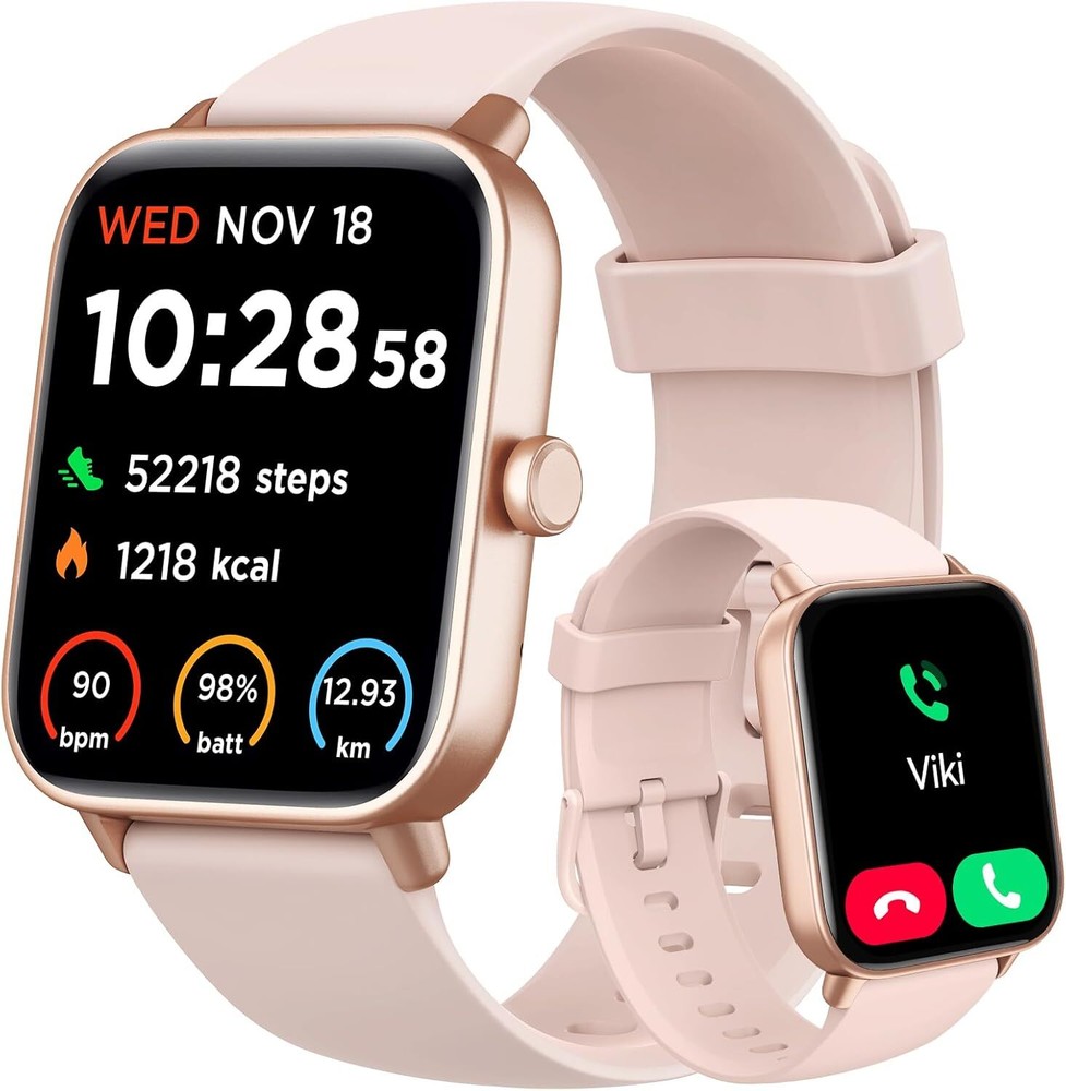 Smart Watch for Women Android & iPhone Alexa Built-in IP68 Waterproof Activit...
