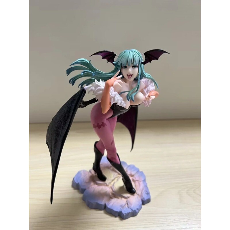 Vampire DARKSTALKERS BISHOUJO Morrigan Aensland Anime PVC Figure Statue Toy Gift