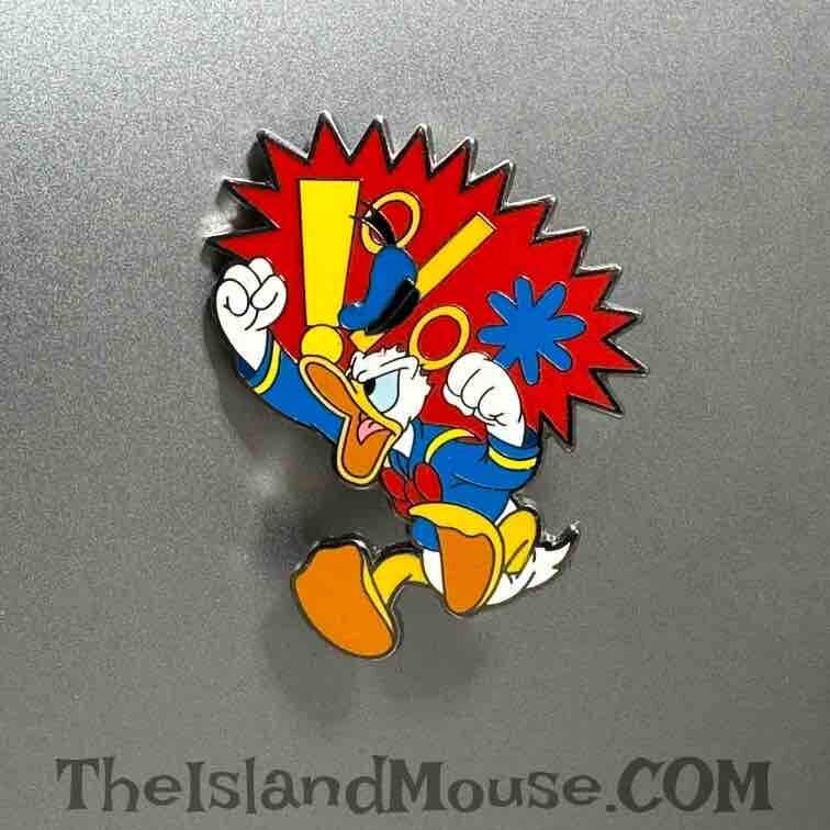 Rare Disney DS Original Angry Bird Donald Duck Explitives Pin (U1:139212)