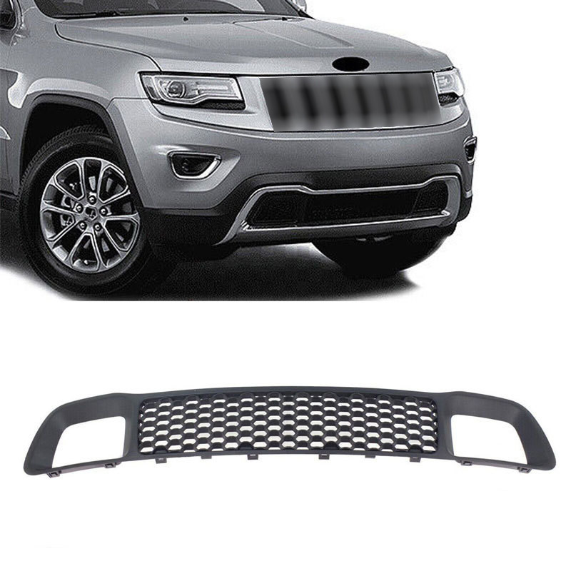 Black Center Bumper Lower Grille For 2014-2016 Jeep Grand Cherokee 68141936AD