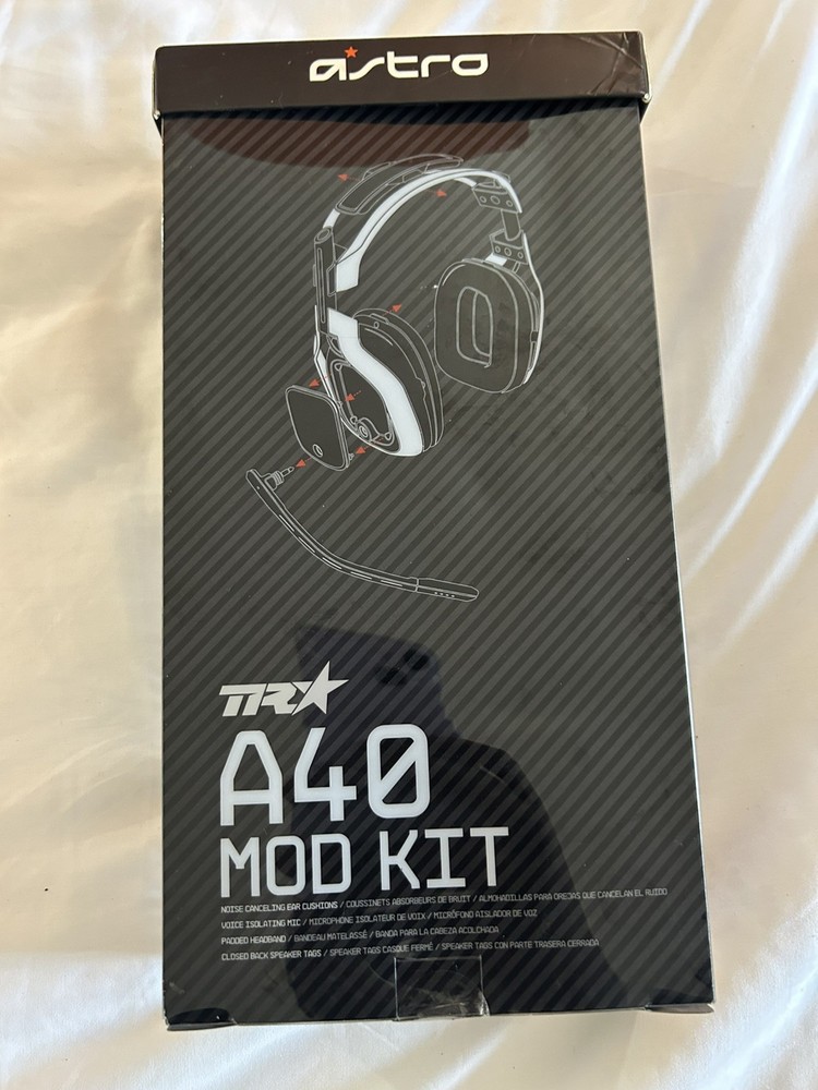 ASTRO Gaming A40 TR Mod Kit, Noise Cancelling Conversion Kit open box not used